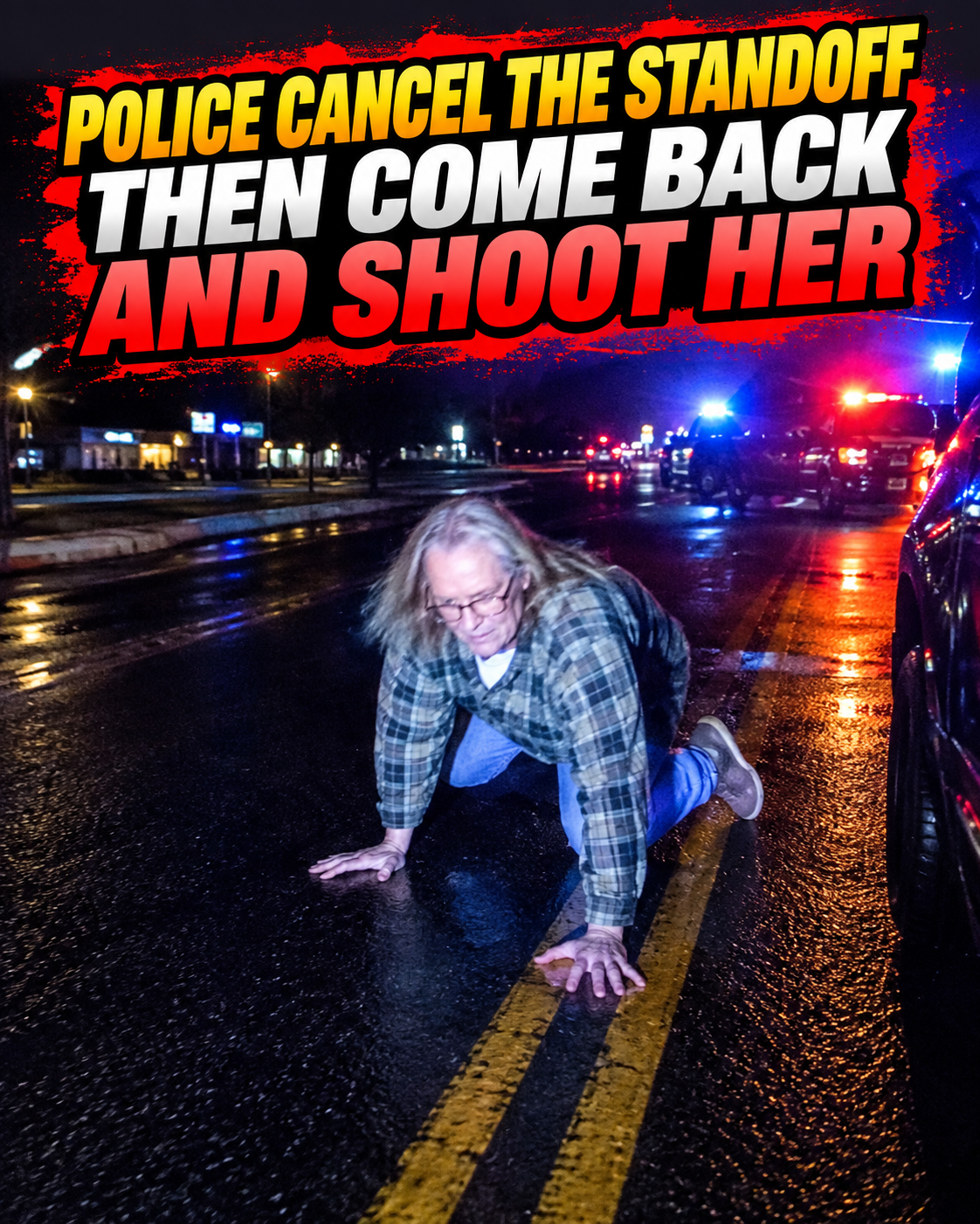 Police Cancel the Standoff Then Come Back and Shoot Him