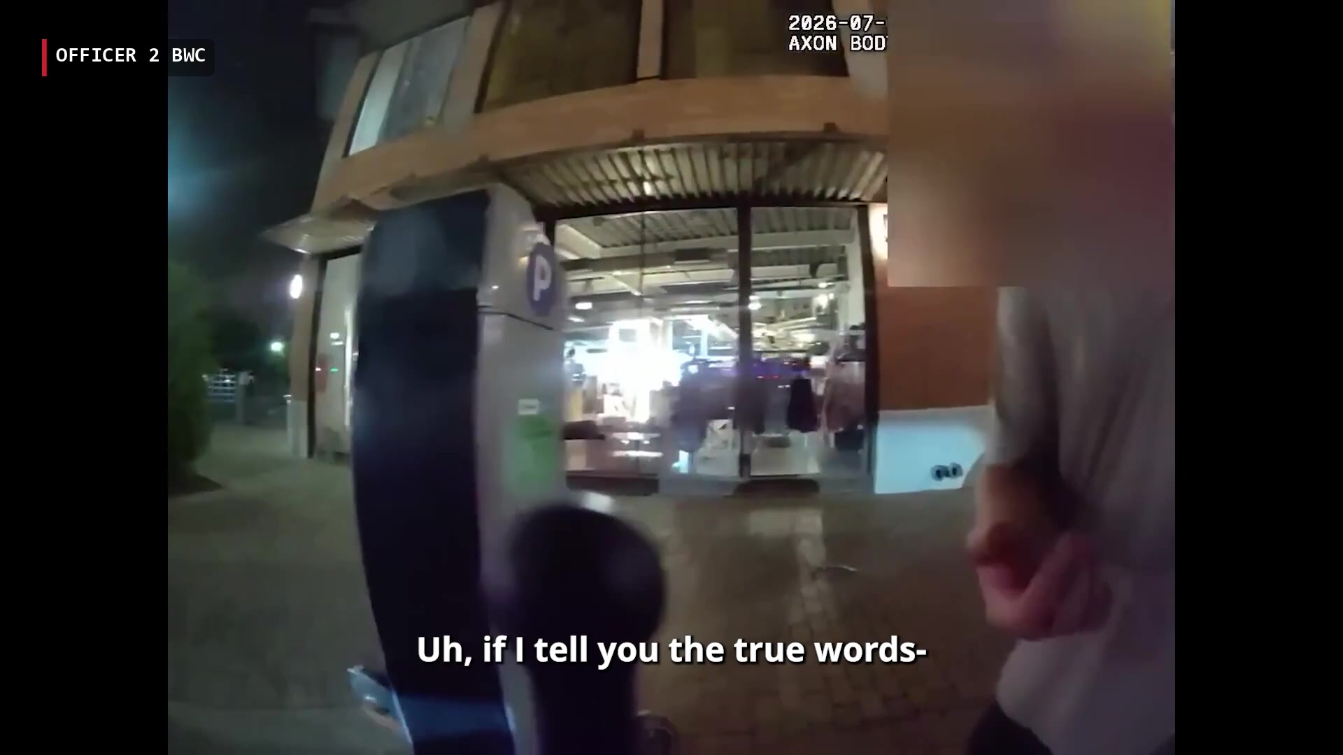 Real frame from the supplied Tempe incident video