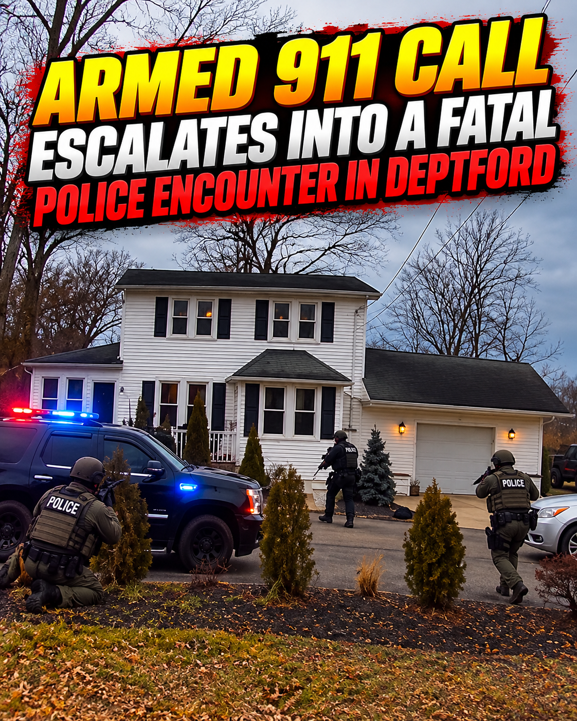 Armed 911 Call Escalates Into a Fatal Police Encounter in Deptford