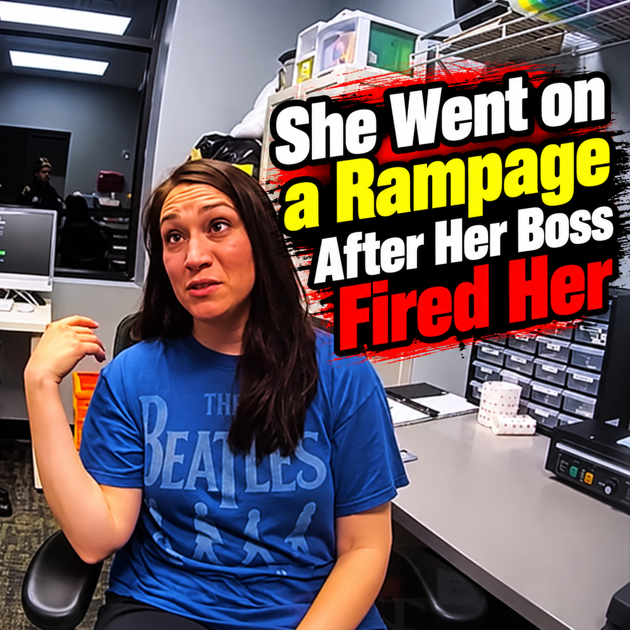 She Went on a Rampage After Her Boss Fired Her