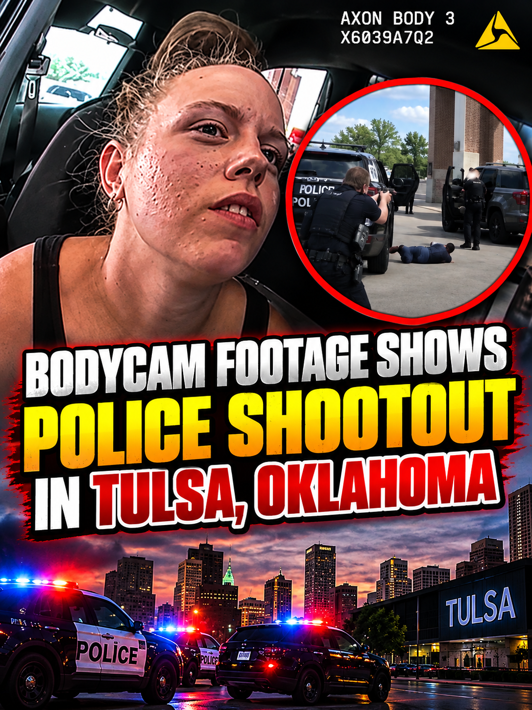 Bodycam Footage Shows Police Shootout in Tulsa, Oklahoma