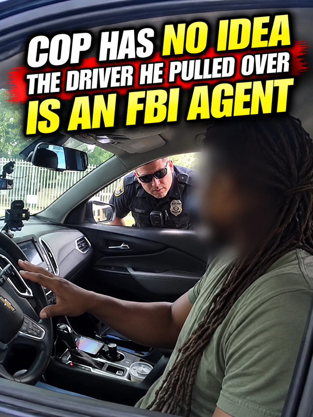 Cop Has No Idea the Driver He Pulled Over Is an FBI Agent