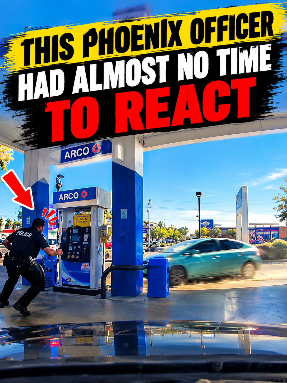 This Phoenix Officer Had Almost No Time to React