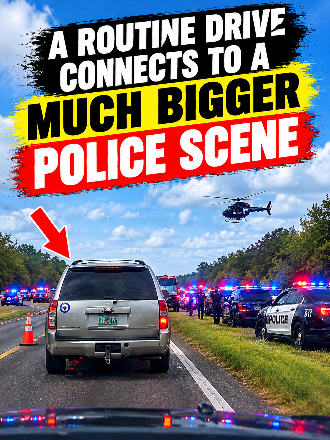 A Routine Drive Connects to a Much Bigger Police Scene