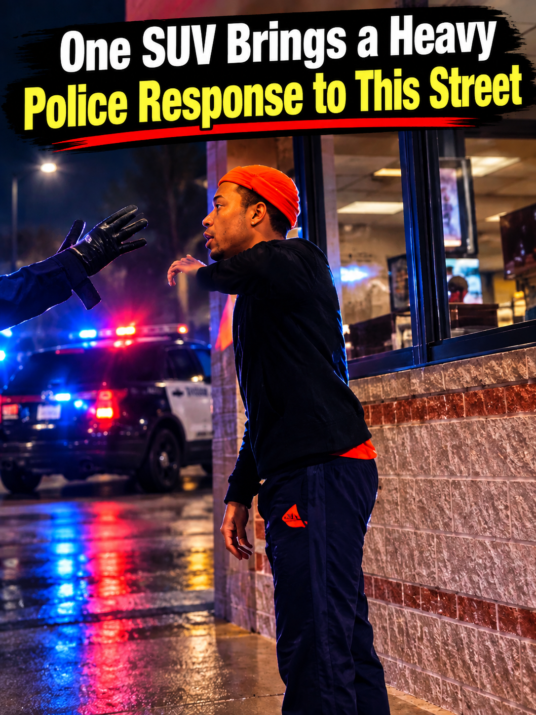 One SUV Brings a Heavy Police Response to This Street