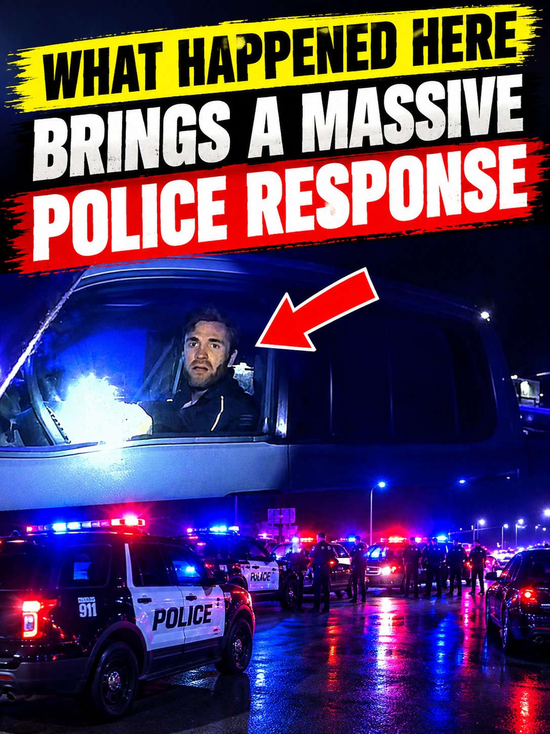 What Happened Here Brings a Massive Police Response