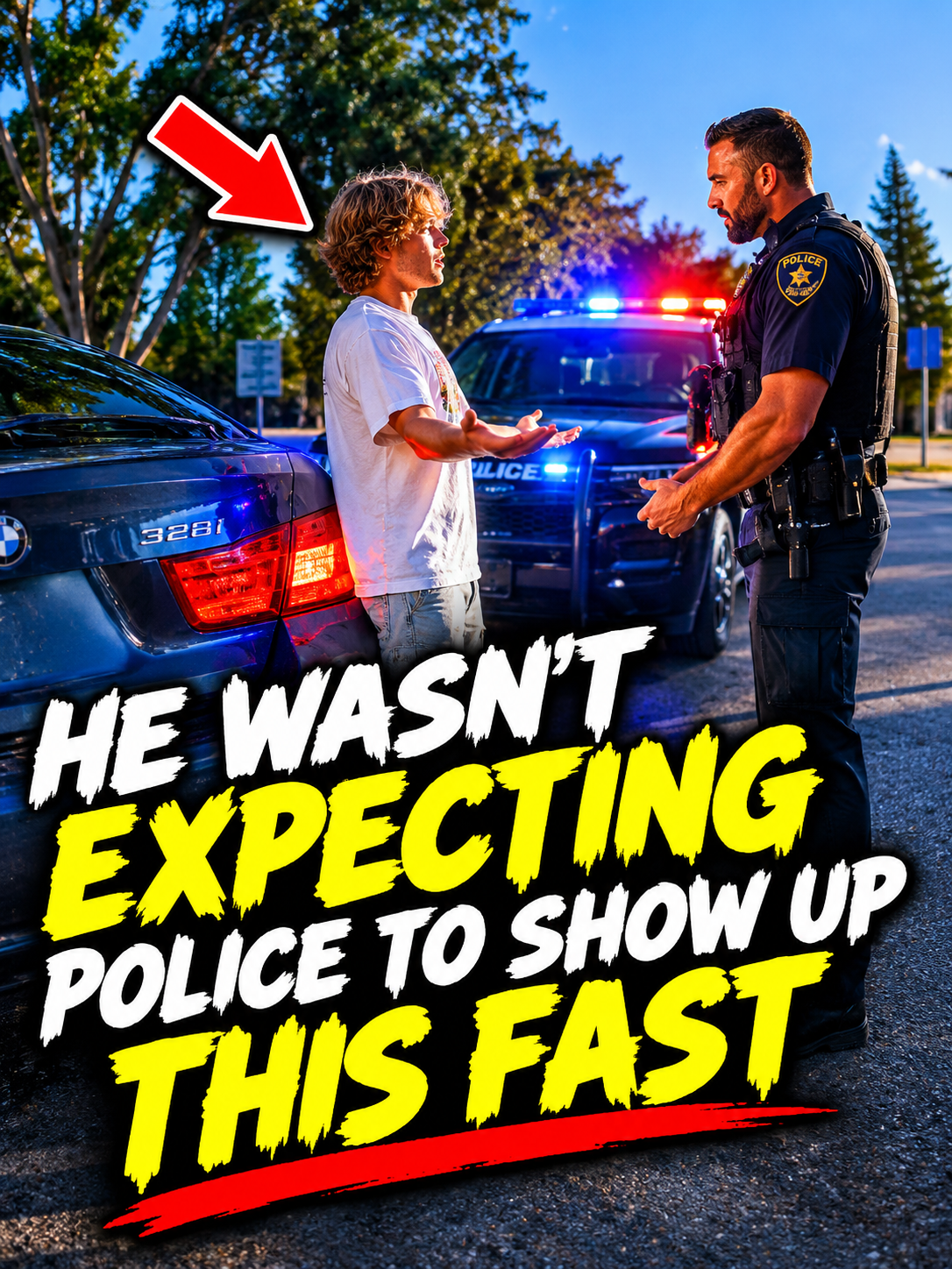 He Wasn’t Expecting Police to Show Up This Fast