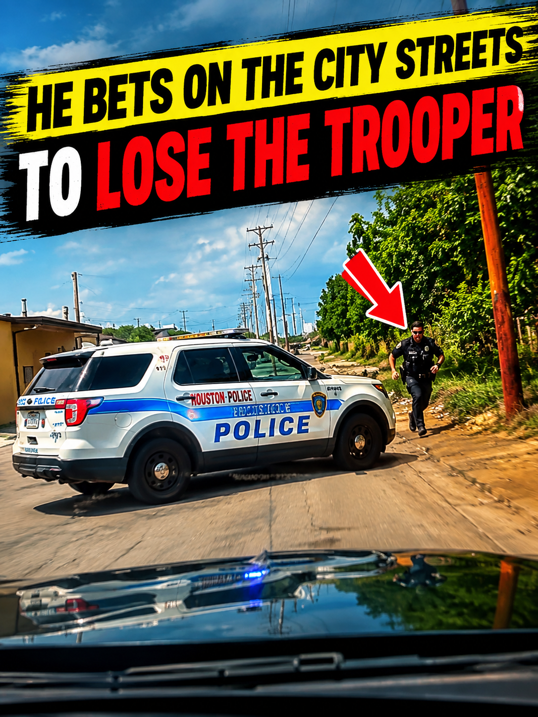 He Bets on the City Streets to Lose the Trooper