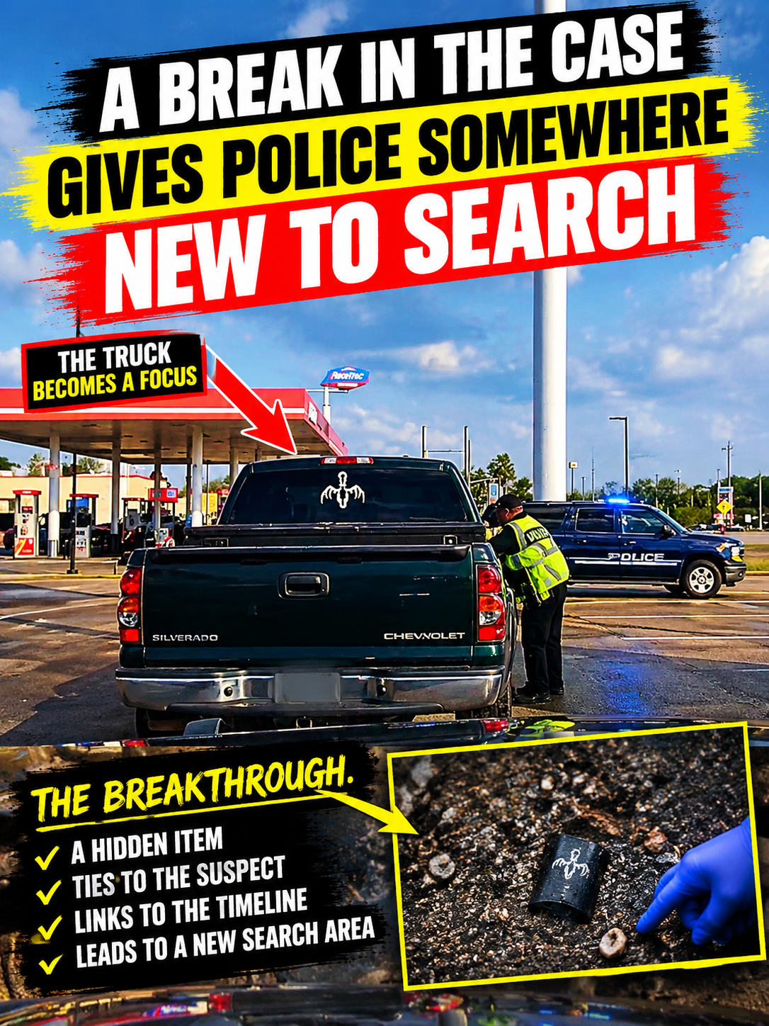 A Break in the Case Gives Police Somewhere New to Search