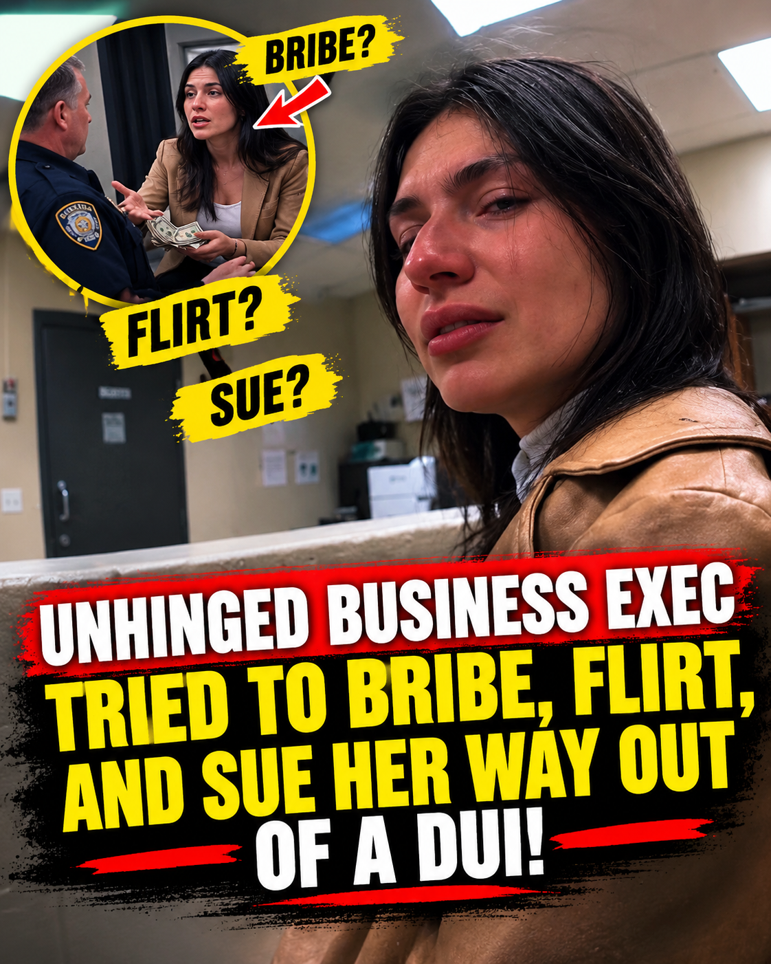 Unhinged Business Exec Tried to BRIBE, FLIRT, and SUE Her Way Out of a DUI!