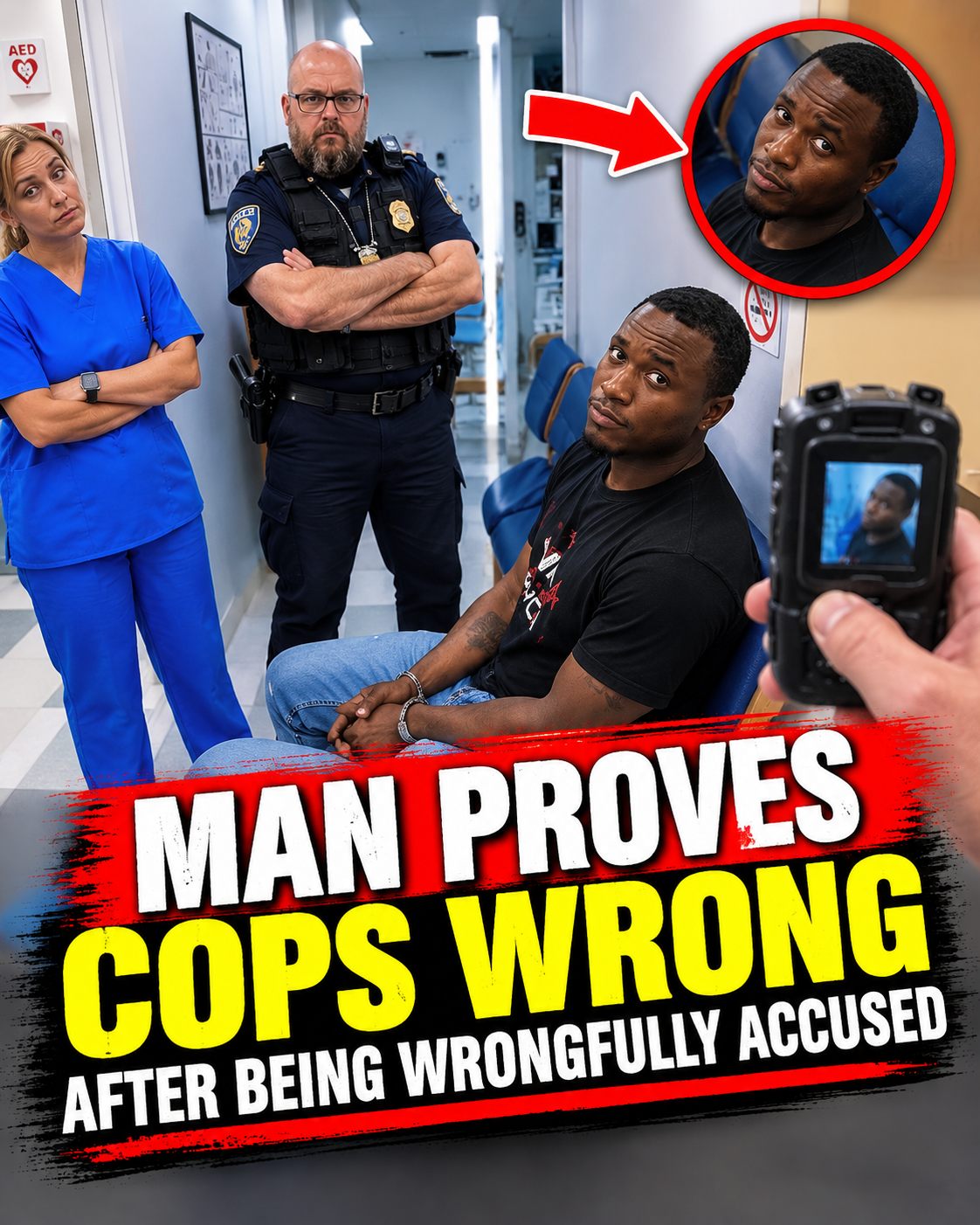 Man proves cops wrong after being wrongful accused2
