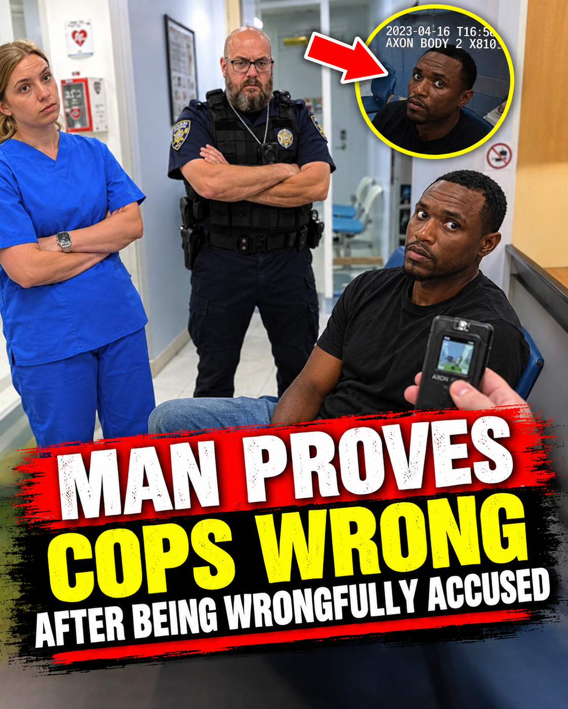 Man proves cops wrong after being wrongful accused