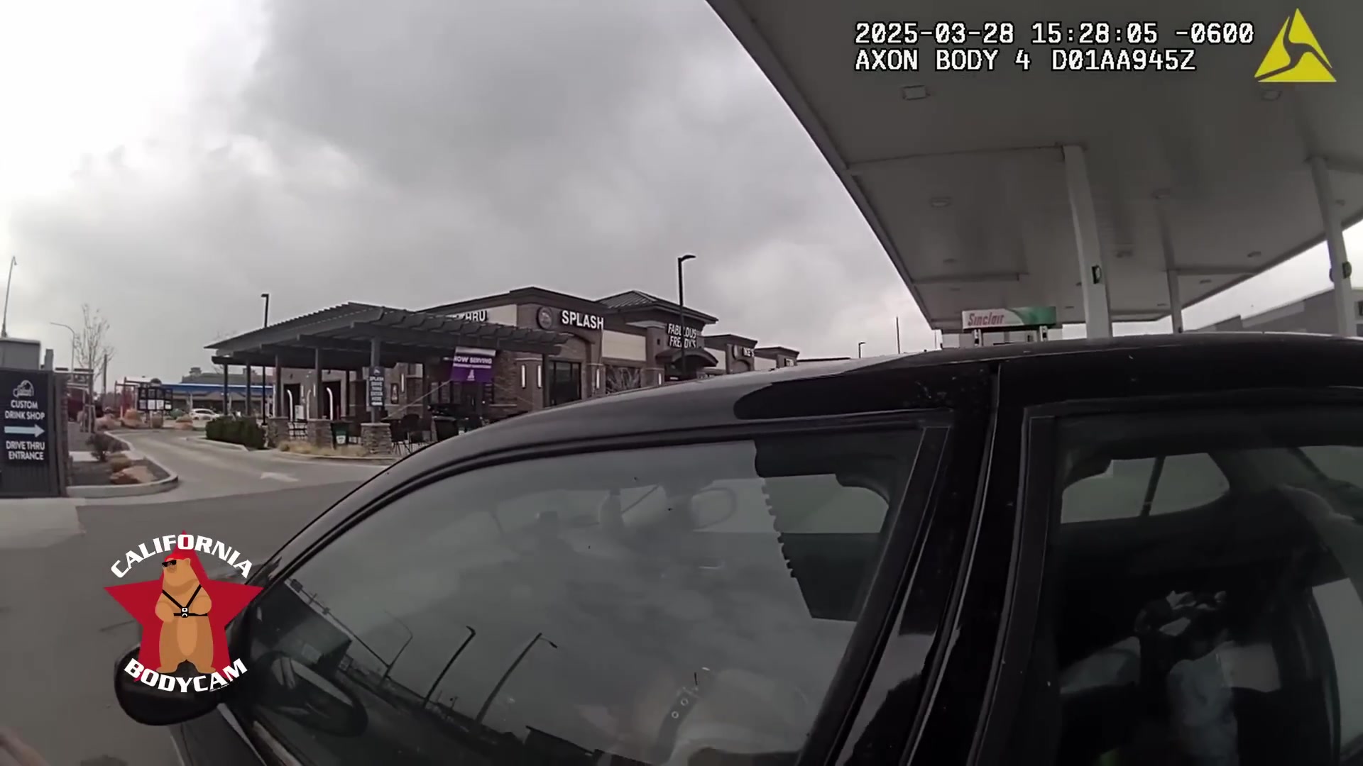 Real frame from the supplied body-camera footage