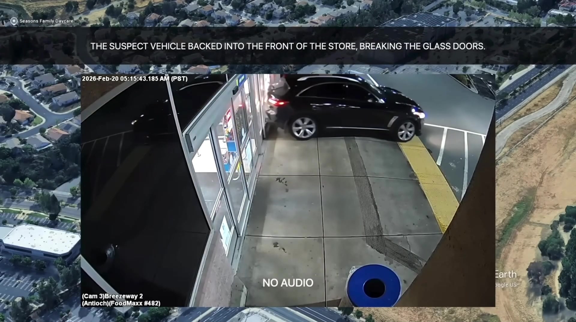 Real frame from the supplied Antioch Police body-camera footage