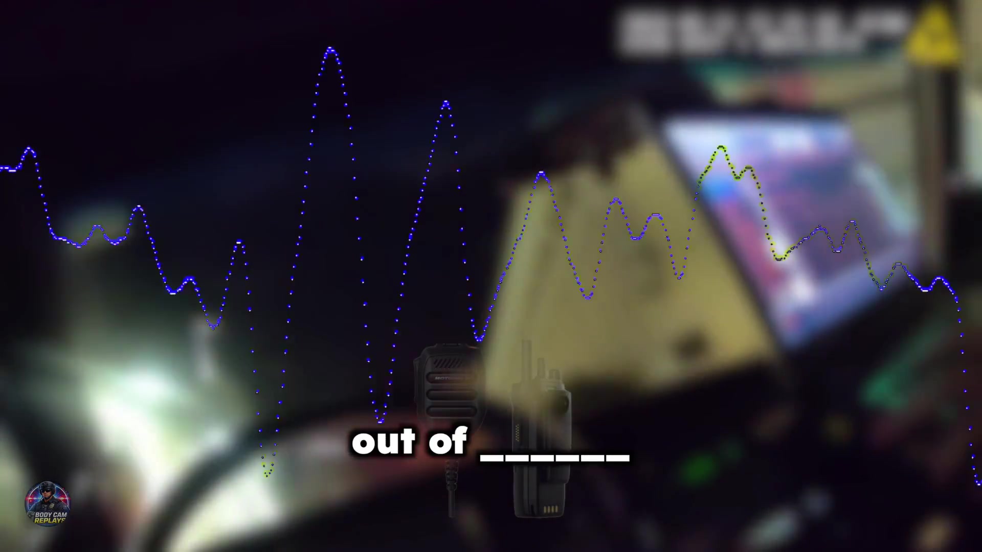Real frame from the supplied body-camera footage