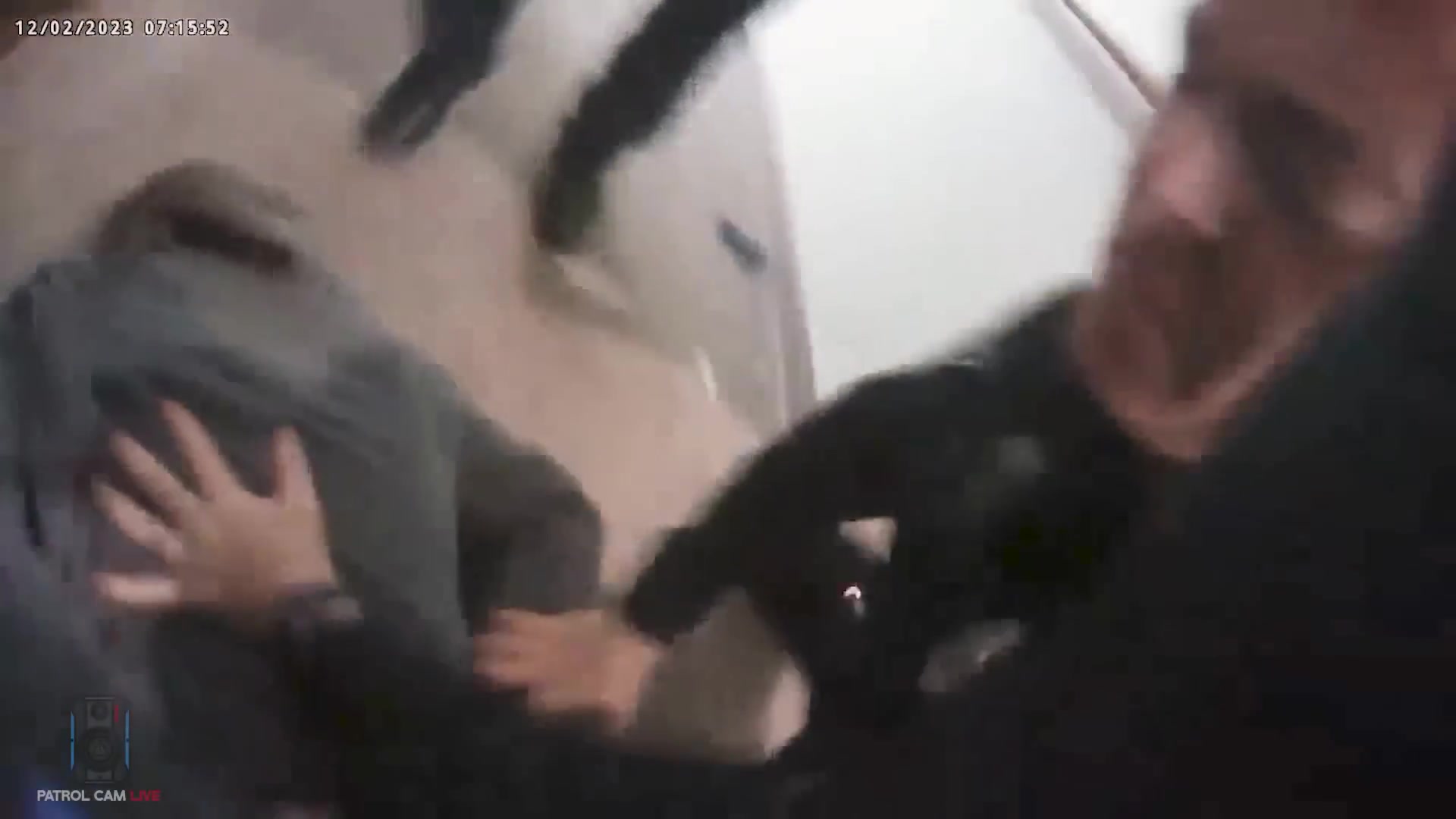 Real frame from the supplied patrol-camera footage
