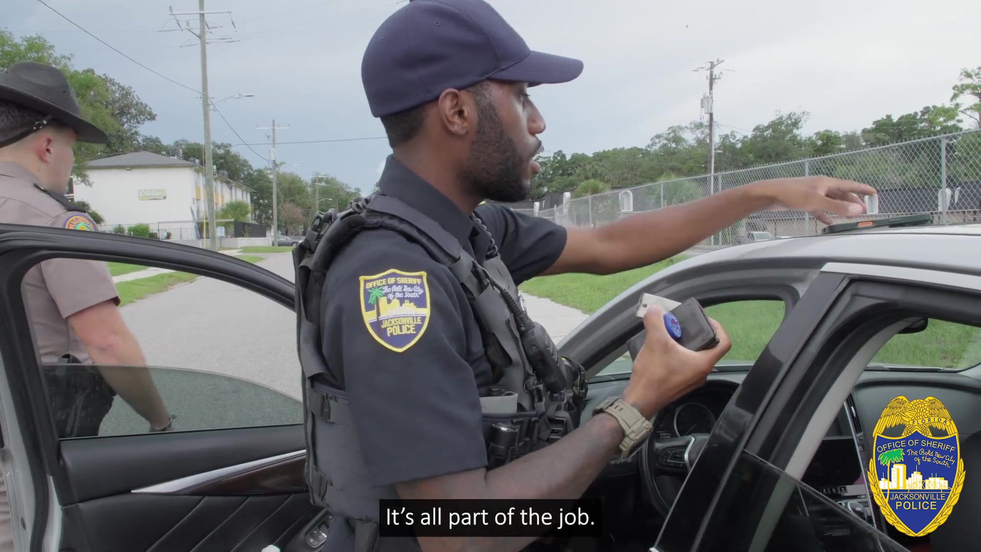 Real frame from the supplied Traffic Wolfpack video