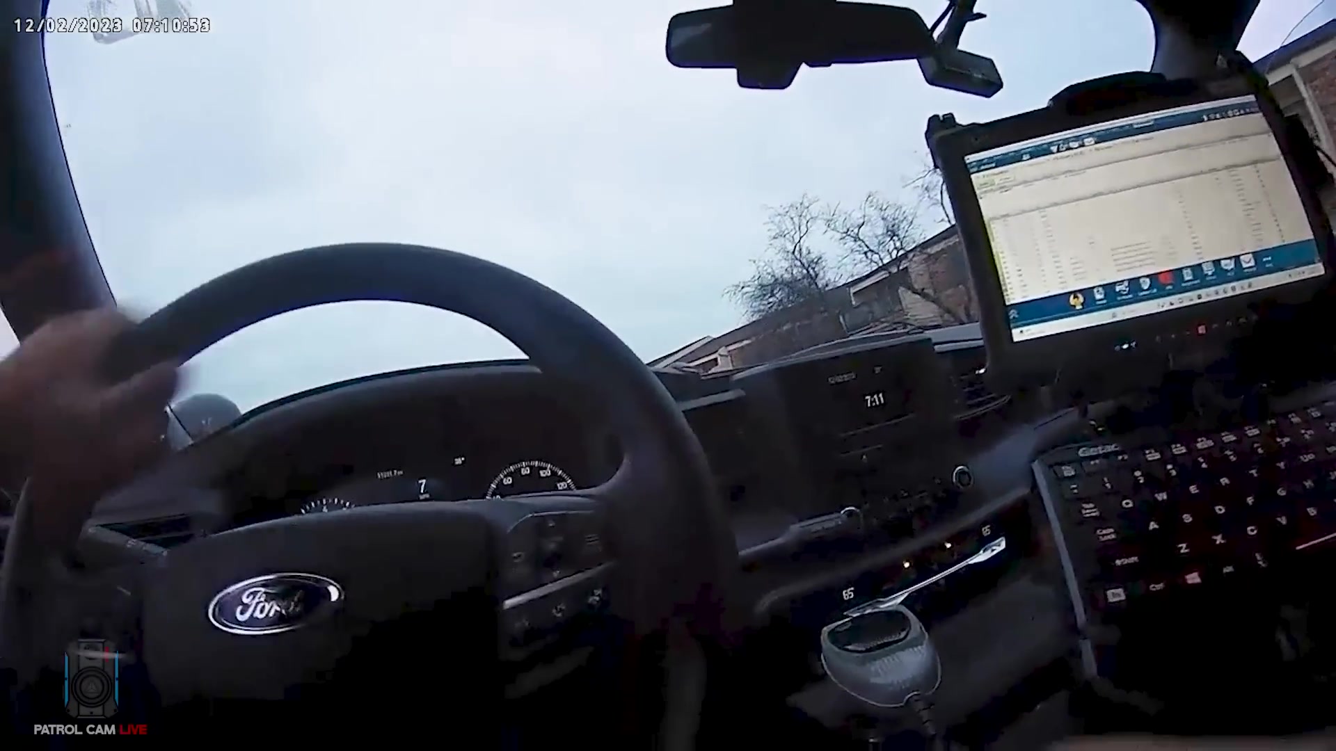 Real frame from the supplied patrol-camera footage
