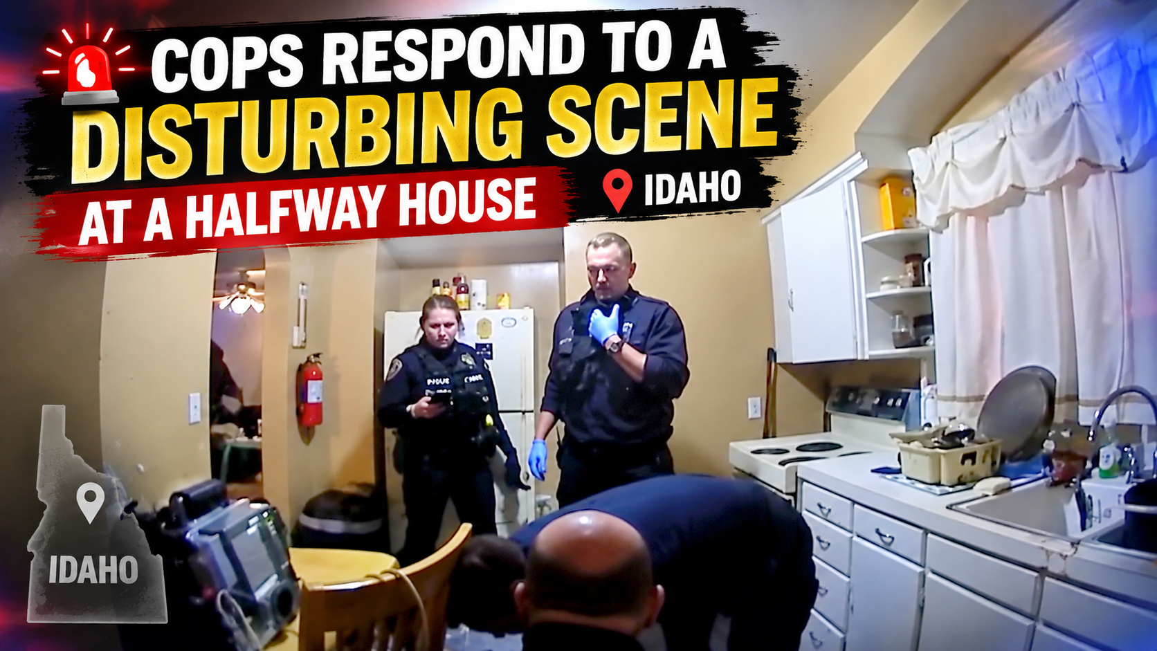 🚨 Cops Respond to a Disturbing Scene at a Halfway House | Idaho
