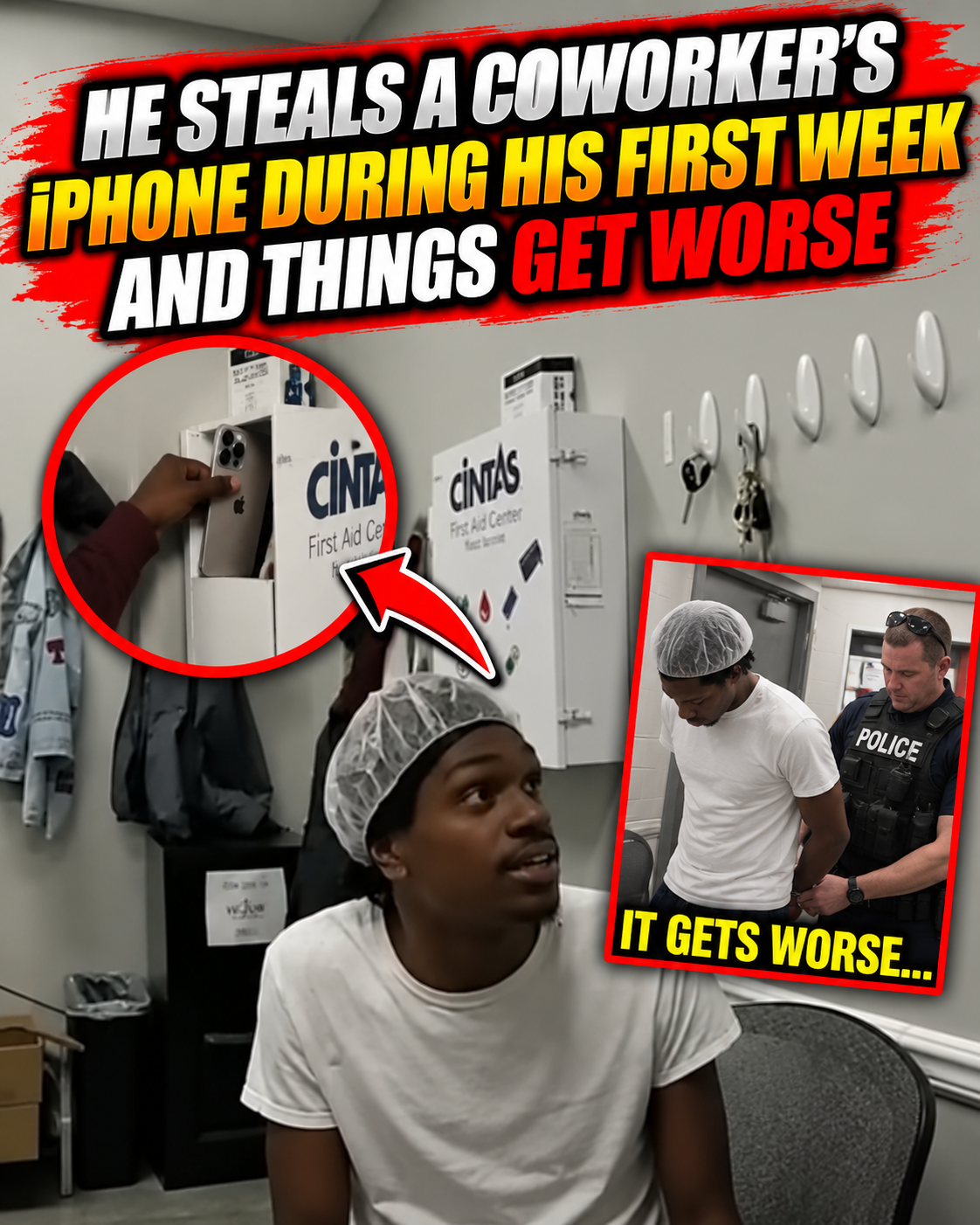 He Steals a Coworker’s iPhone During His First Week and Things Get Worse