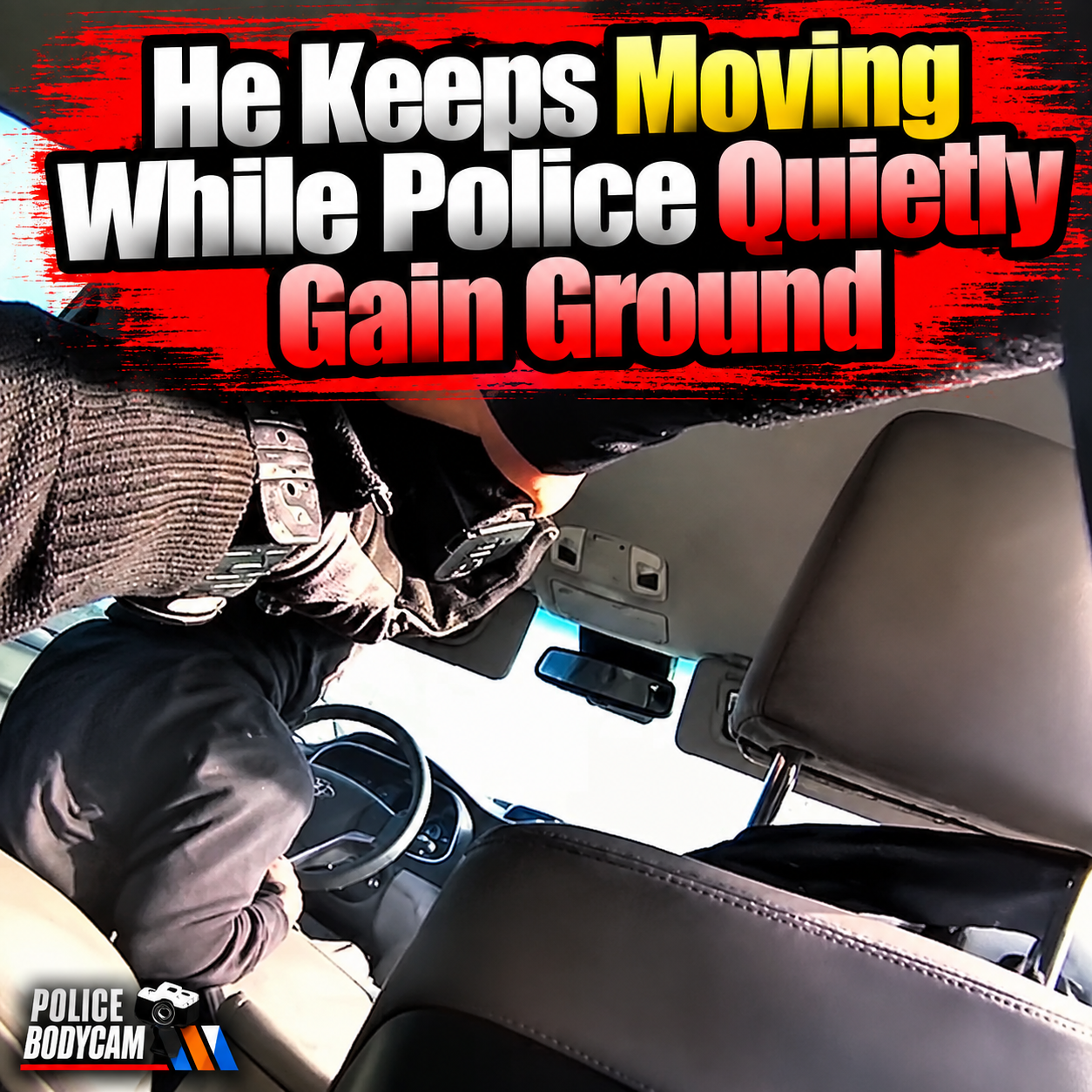 He Keeps Moving While Police Quietly Gain Ground