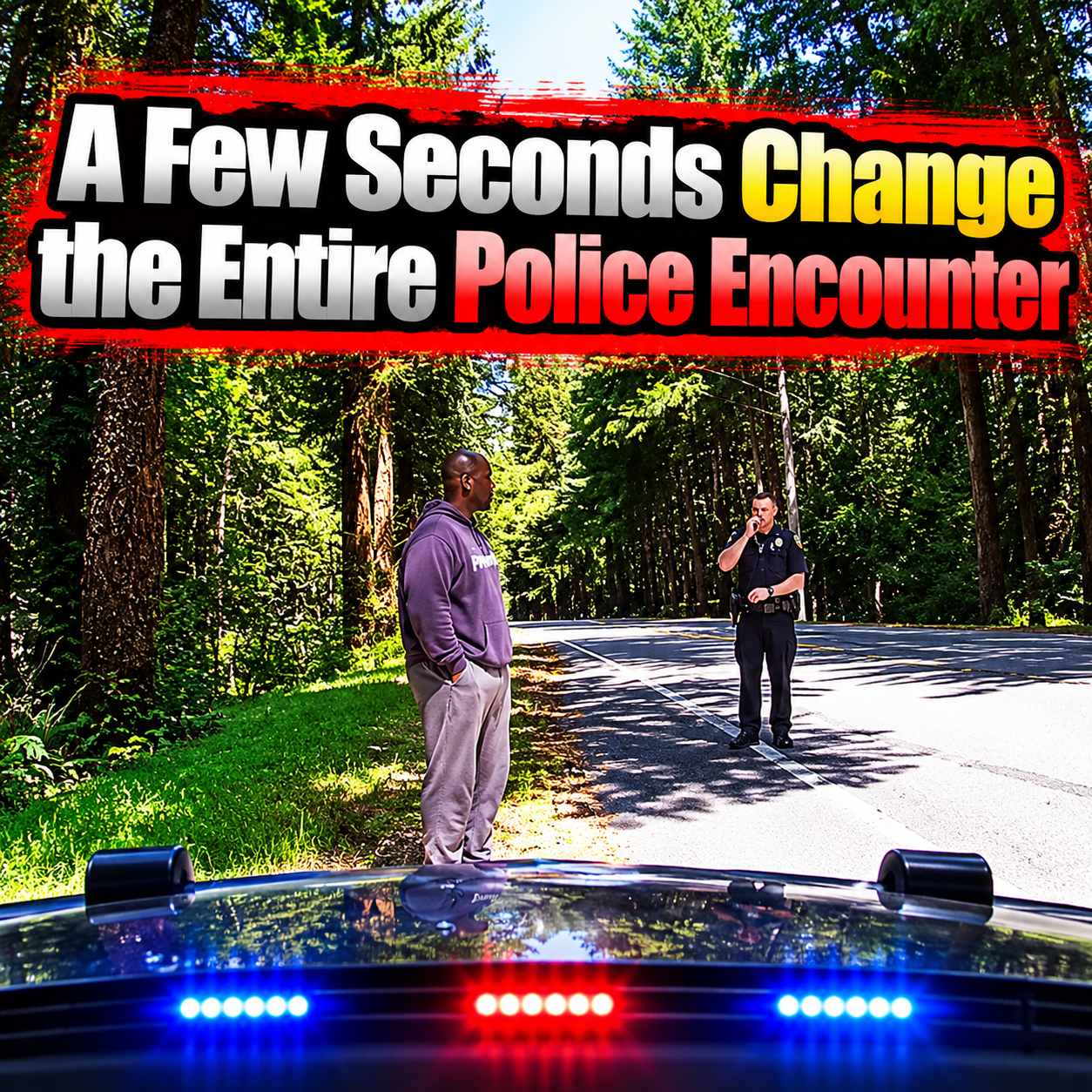 A Few Seconds Change the Entire Police Encounter