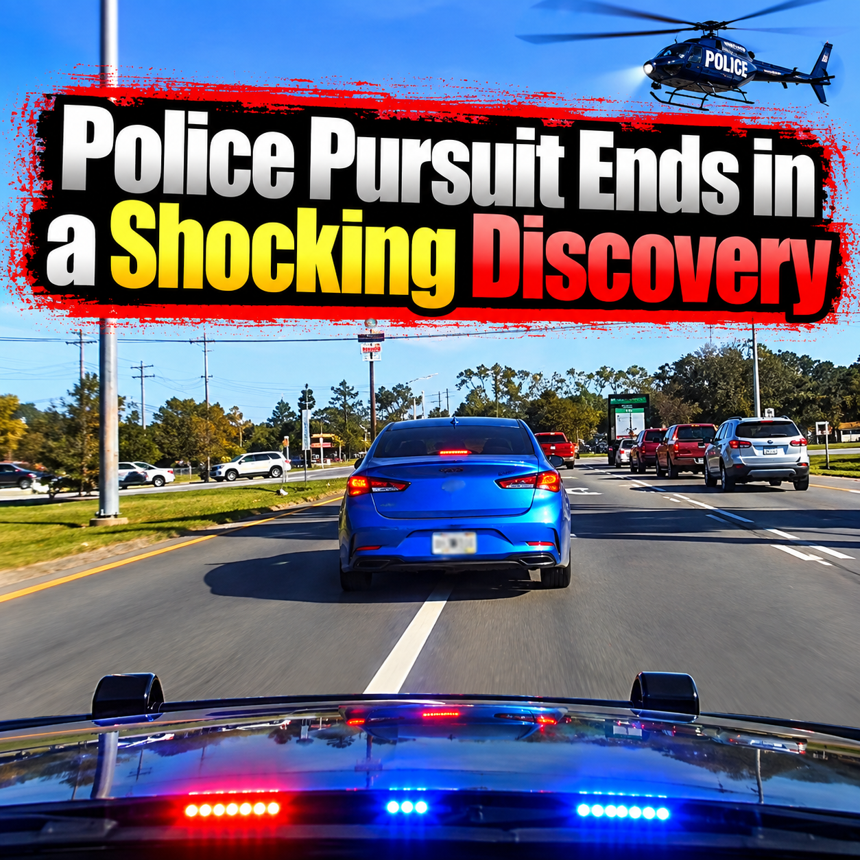 Police Pursuit Ends in a Shocking Discovery