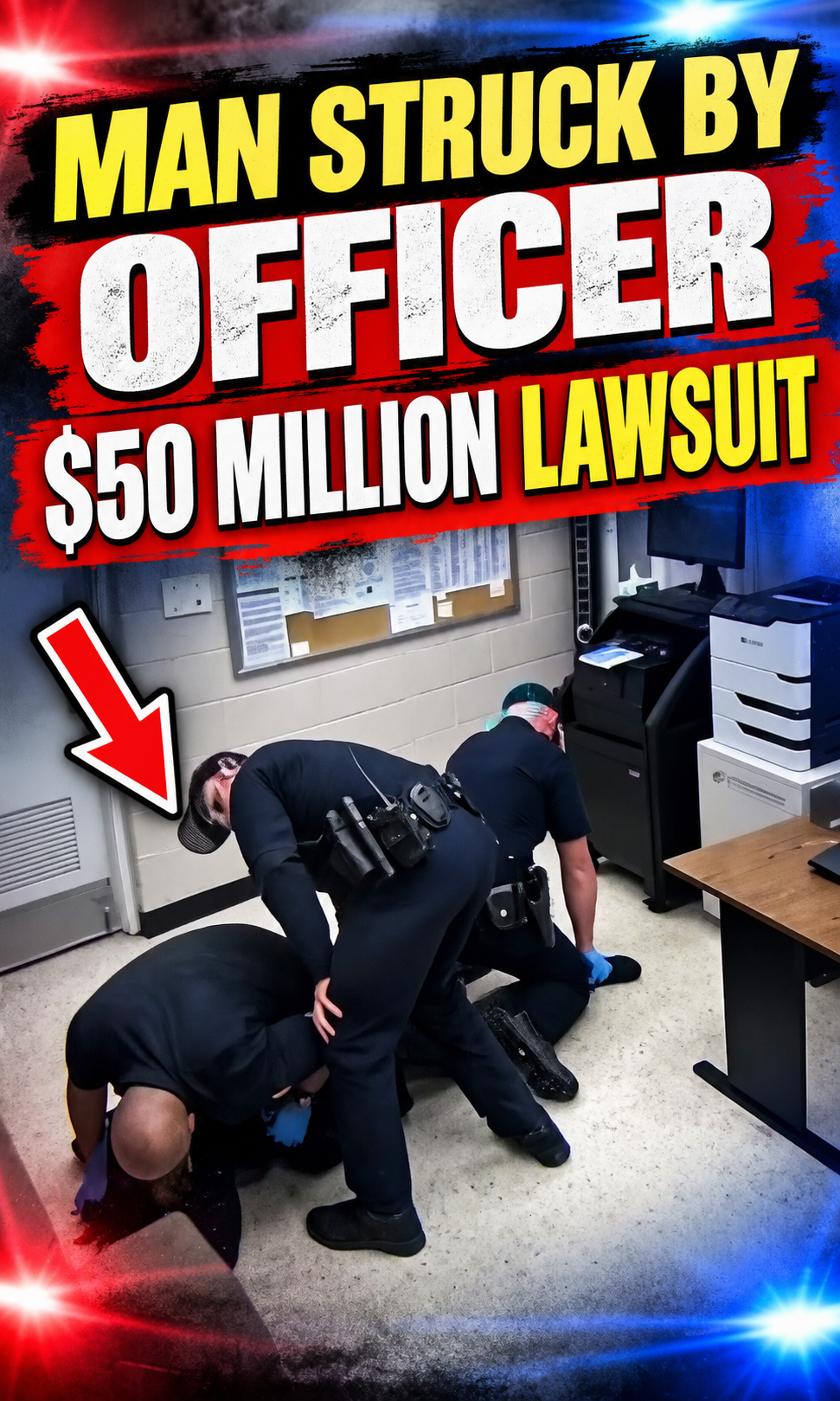 Man Struck by Warren Officer Files $50 Million Lawsuit