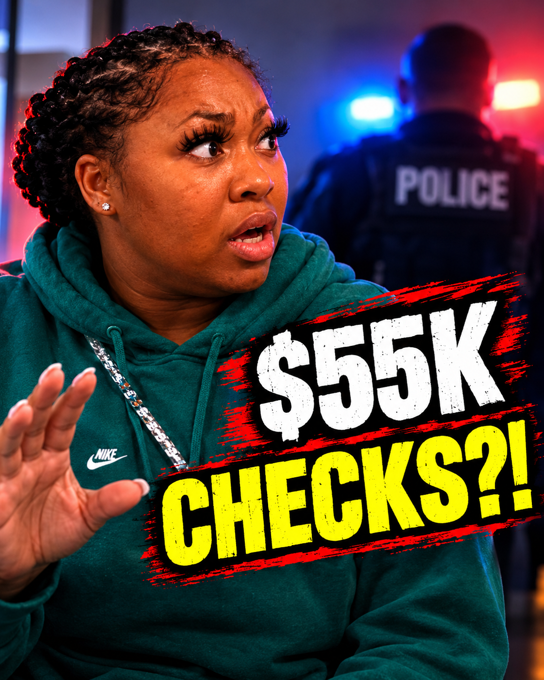 She Deposited $55,000 in Fake Checks Then Punched the Cop... Instantly Regret 3It