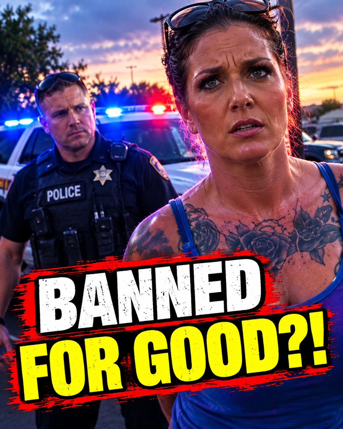 Walmart Bans Them BOTH - Shoplifting Arrest Caught on Police Bodycam3