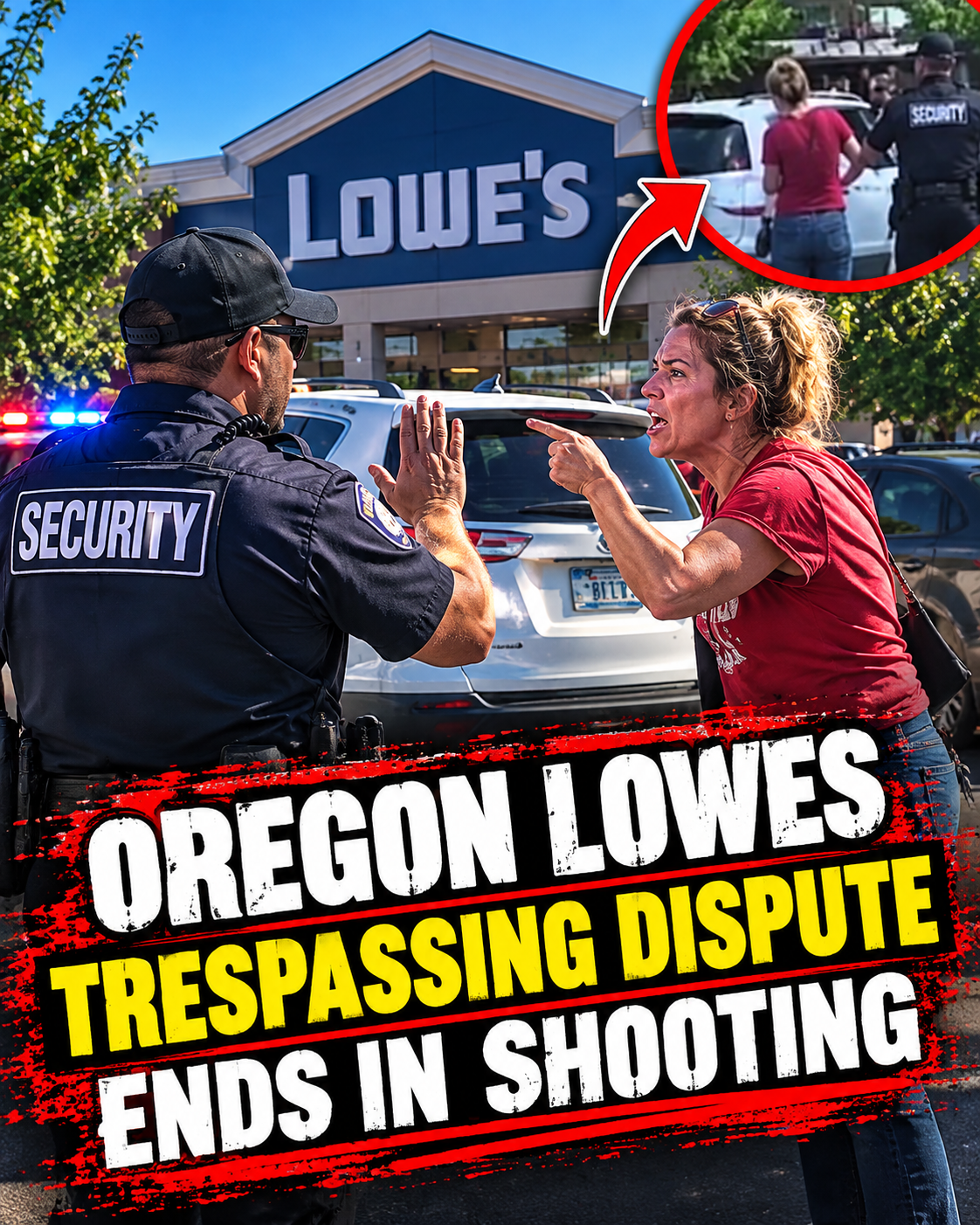 Oregon Lowes Trespassing Dispute With Security Ends In Shooting2