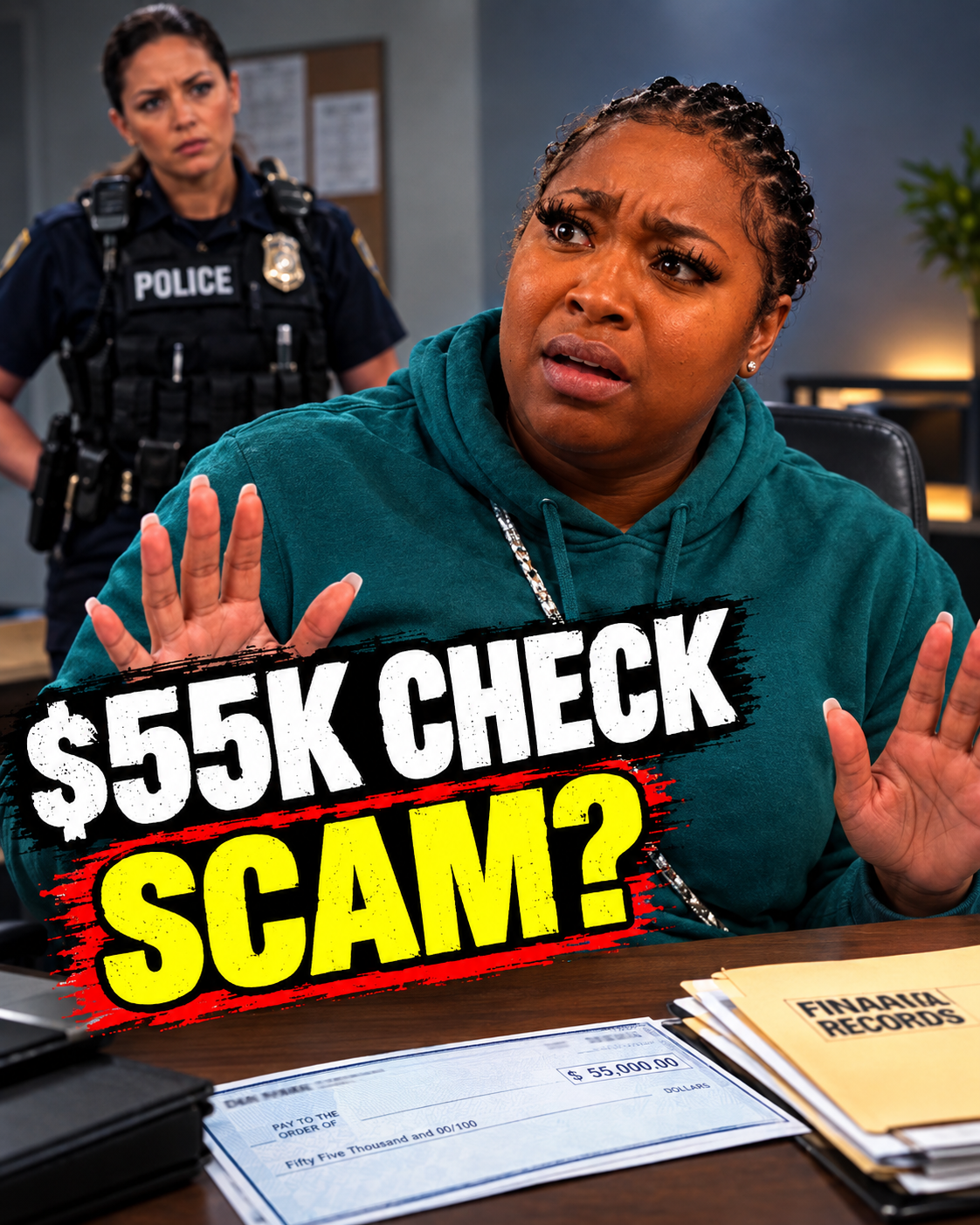 She Deposited $55,000 in Fake Checks Then Punched the Cop... Instantly Regret It2