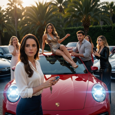 N10BZ Jogou os óculos aos pés de Marina… sem saber quem era a dona do Porsche!