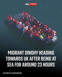 Migrant Boat Reaches Dover After 36 Hours at Sea as Six Arrested at Gosport Protest