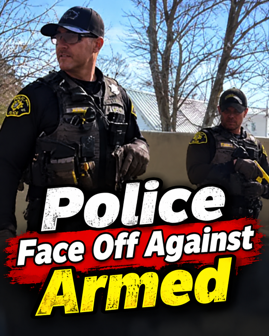 Police Face Off Against Armed 7 and 9-Year-Olds