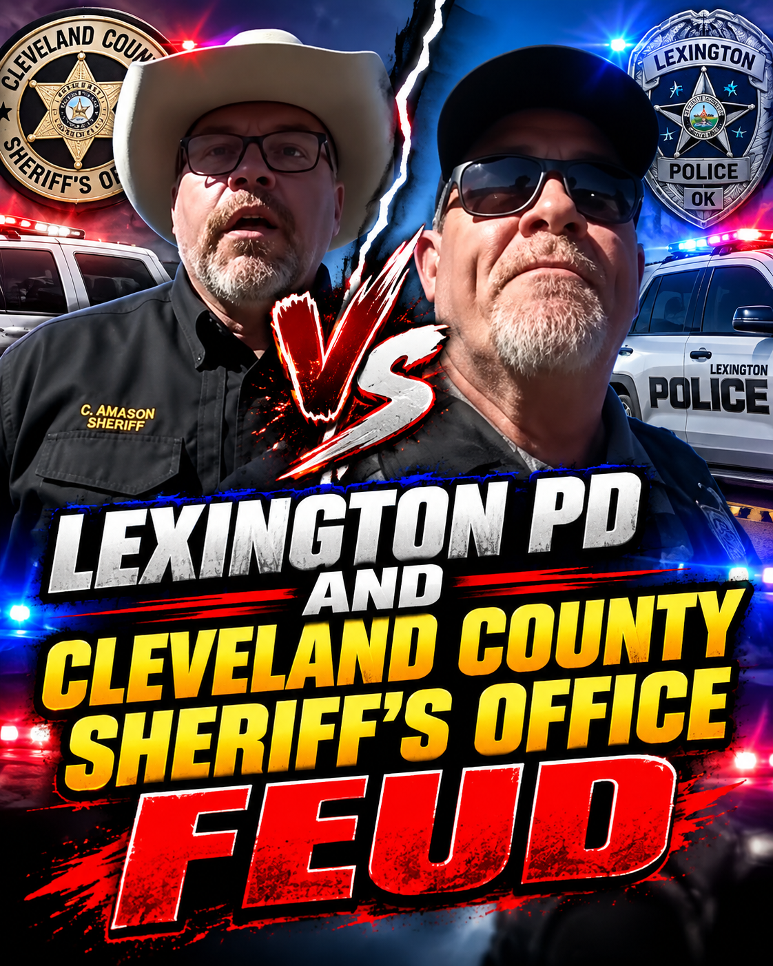  Lexington PD and Cleveland County Sheriff's Office feud