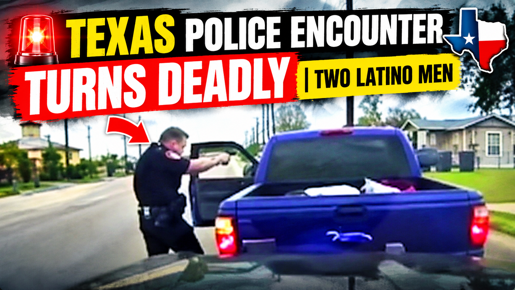 🚨 Texas Police Encounter Turns Deadly | Two Latino Men Killed