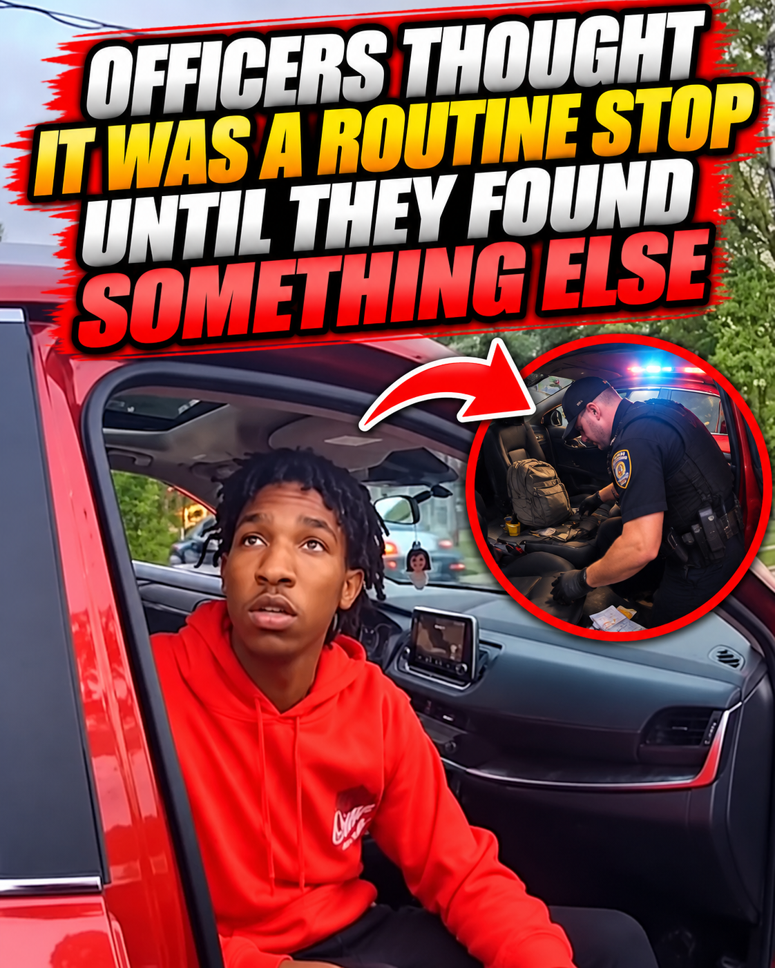 Officers Thought It Was a Routine Stop Until They Found Something Else