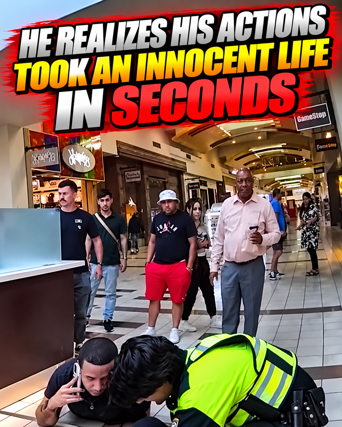 He Realizes His Actions Took an Innocent Life in Seconds