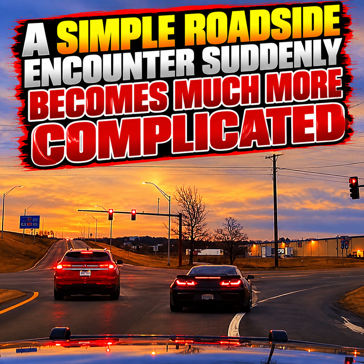 A Simple Roadside Encounter Suddenly Becomes Much More Complicated