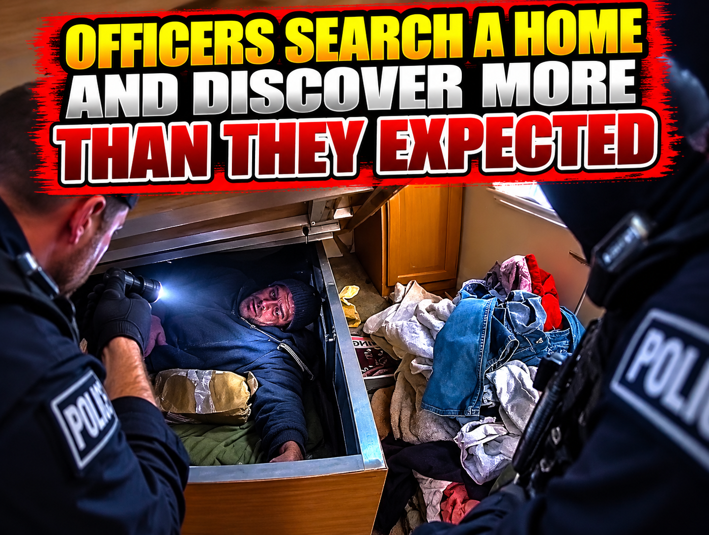 Officers Search a Home and Discover More Than They Expected
