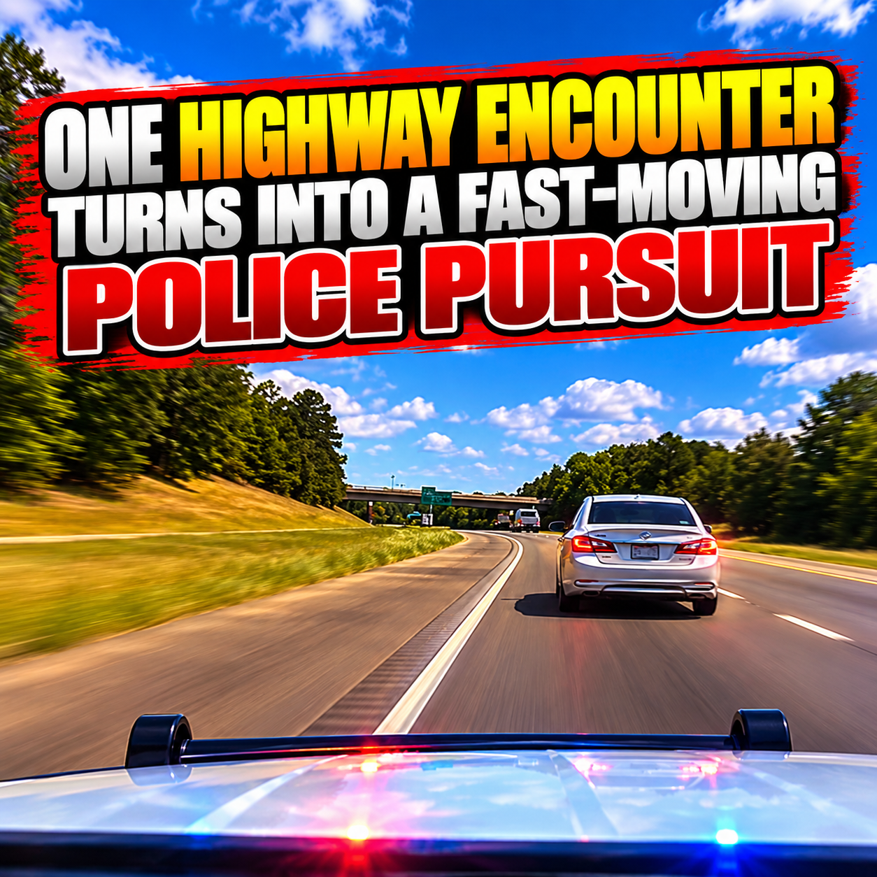 One Highway Encounter Turns Into a Fast-Moving Police Pursuit