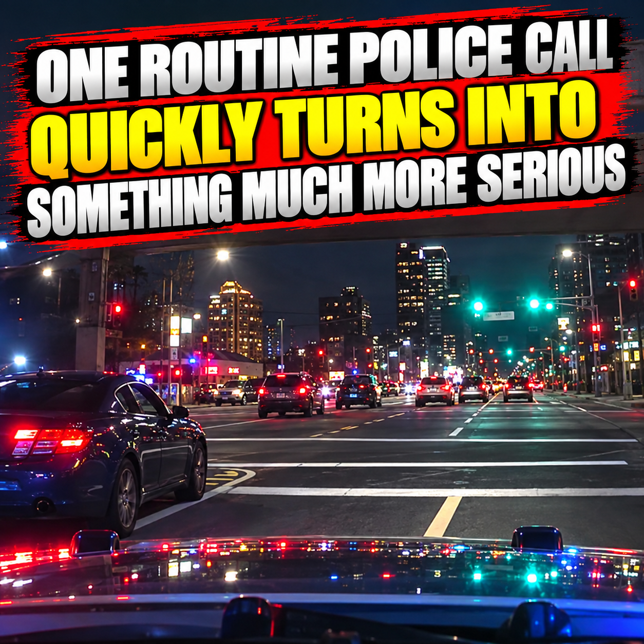 One Routine Police Call Quickly Turns Into Something Much More Serious