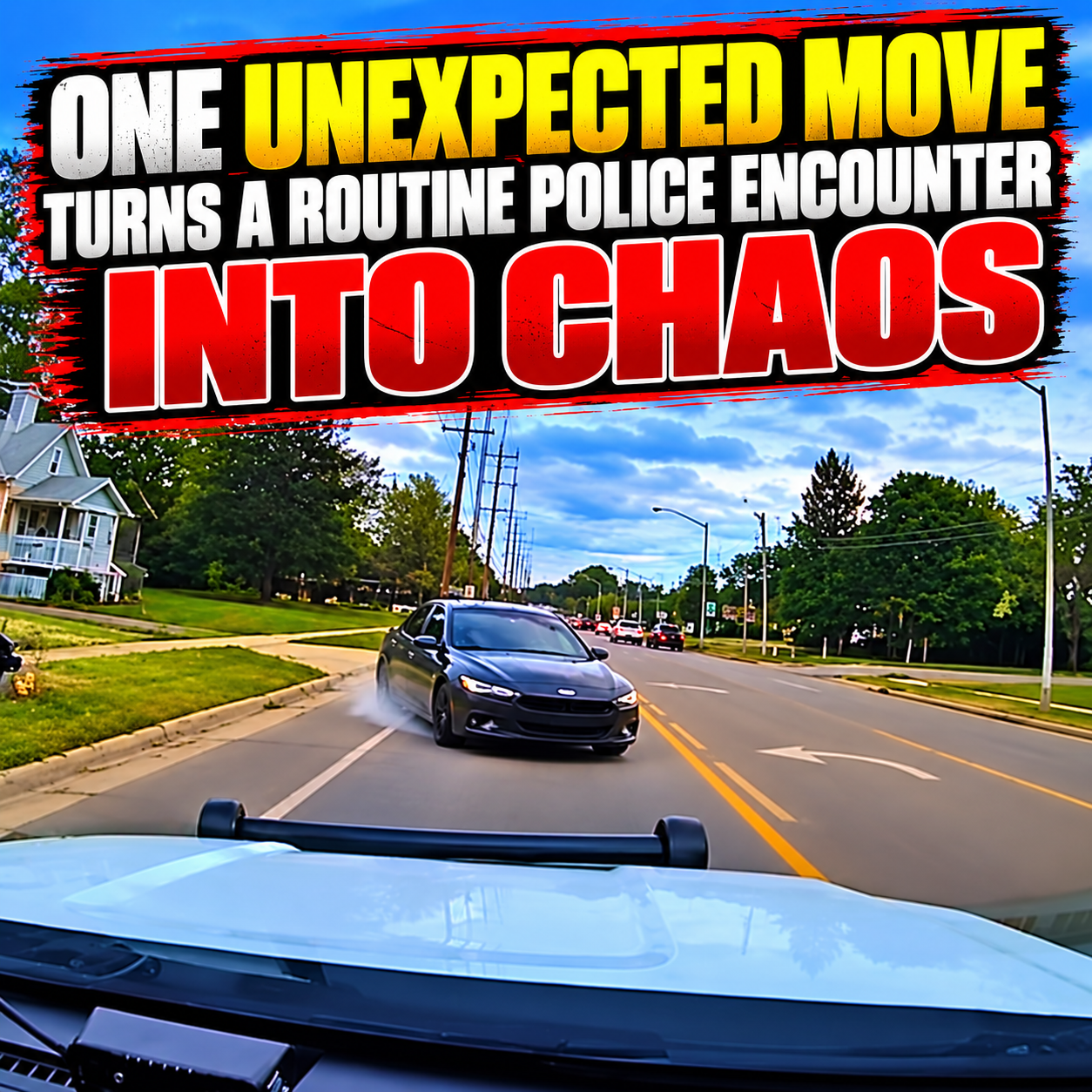 One Unexpected Move Turns a Routine Police Encounter Into Chaos