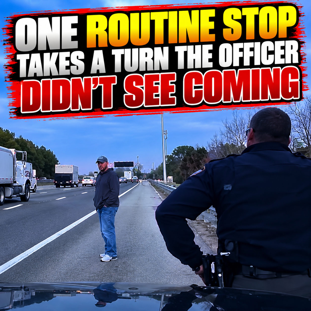 One Routine Stop Takes a Turn the Officer Didn’t See Coming