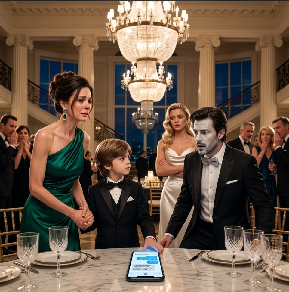 38BZHUY The Man Smirked at His Mother… But He Didn’t Notice the Boy Watching