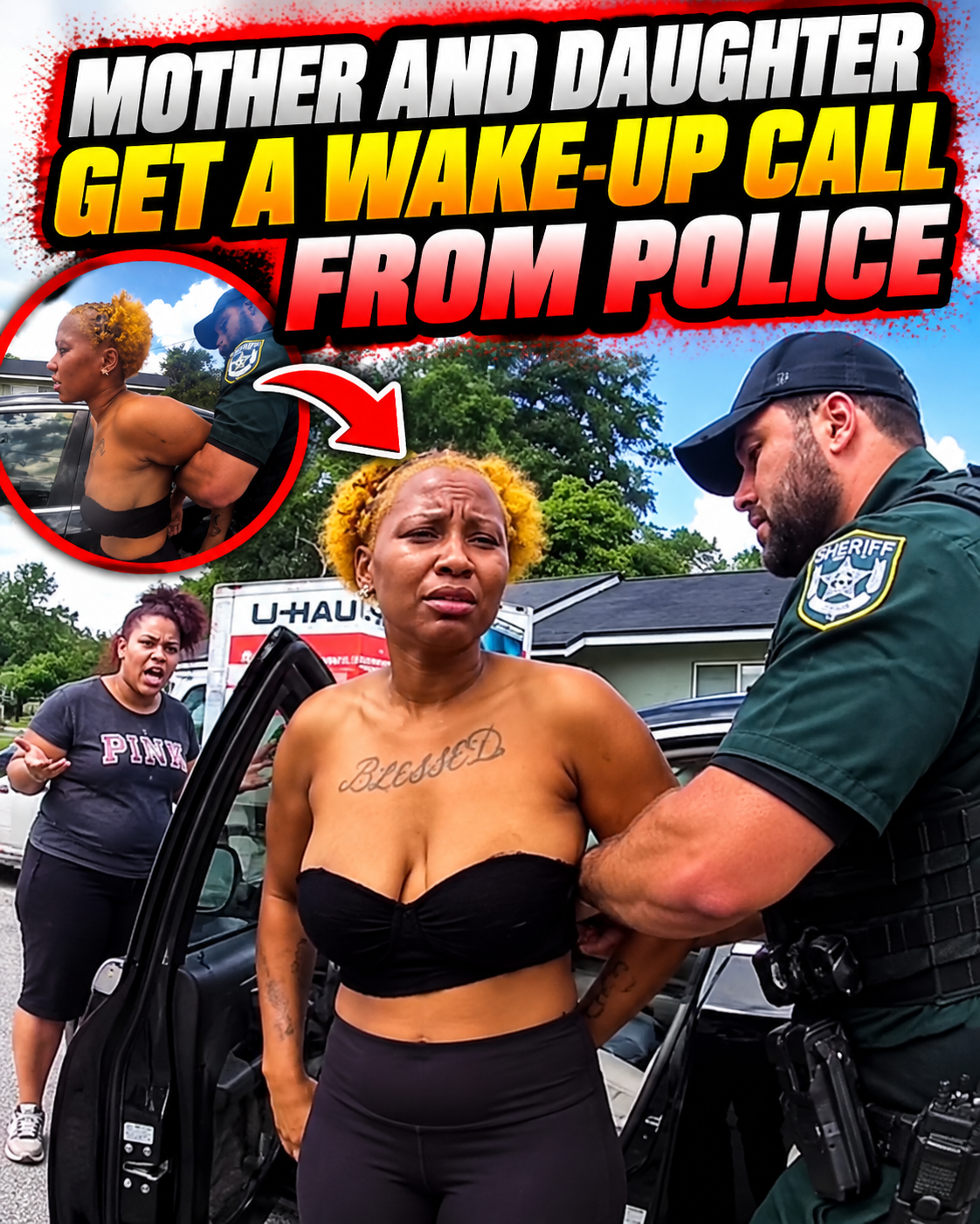 Mother and Daughter Get a Wake-Up Call From Police