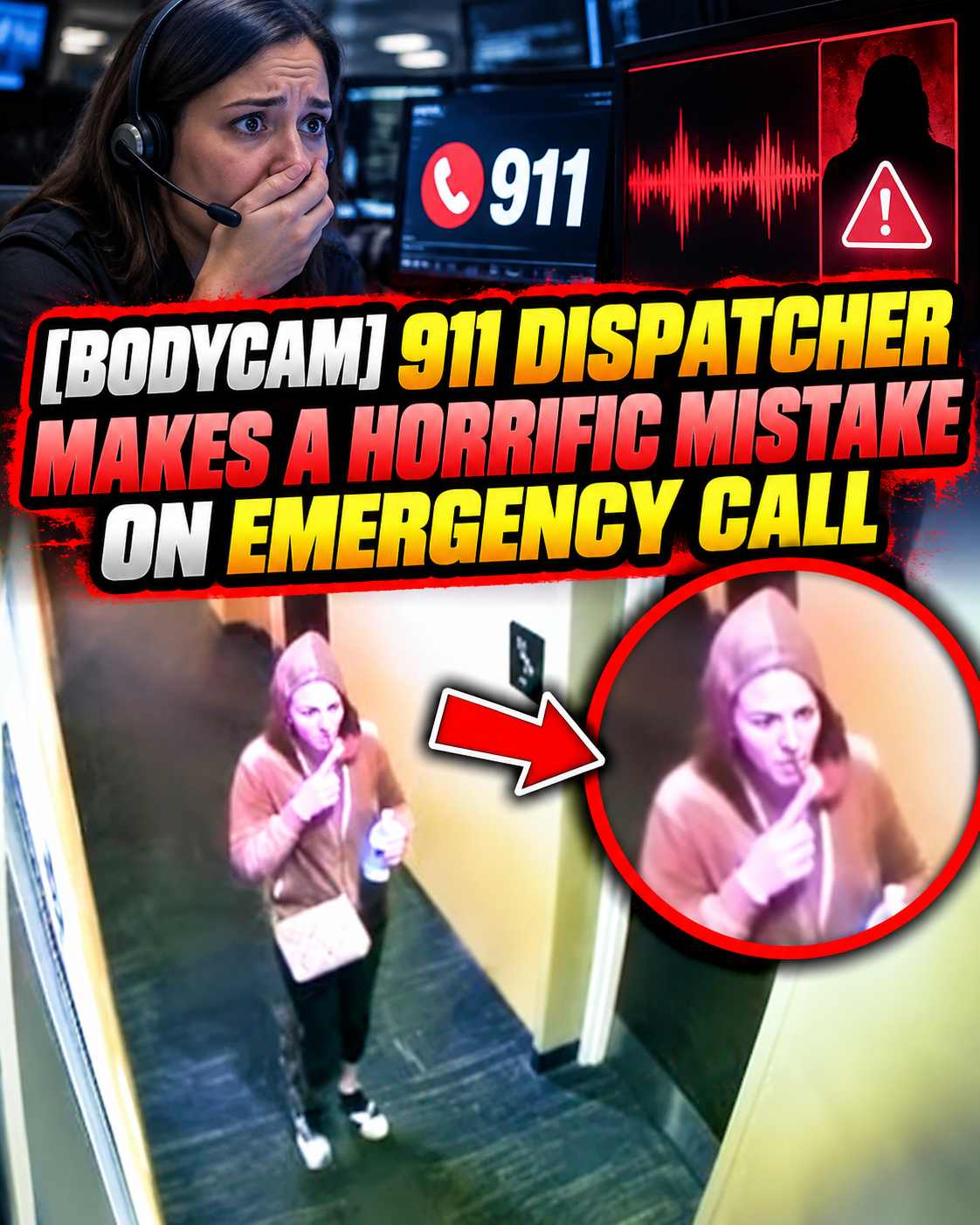 [BODYCAM] 911 Dispatcher Makes a Horrific Mistake on Emergency Call