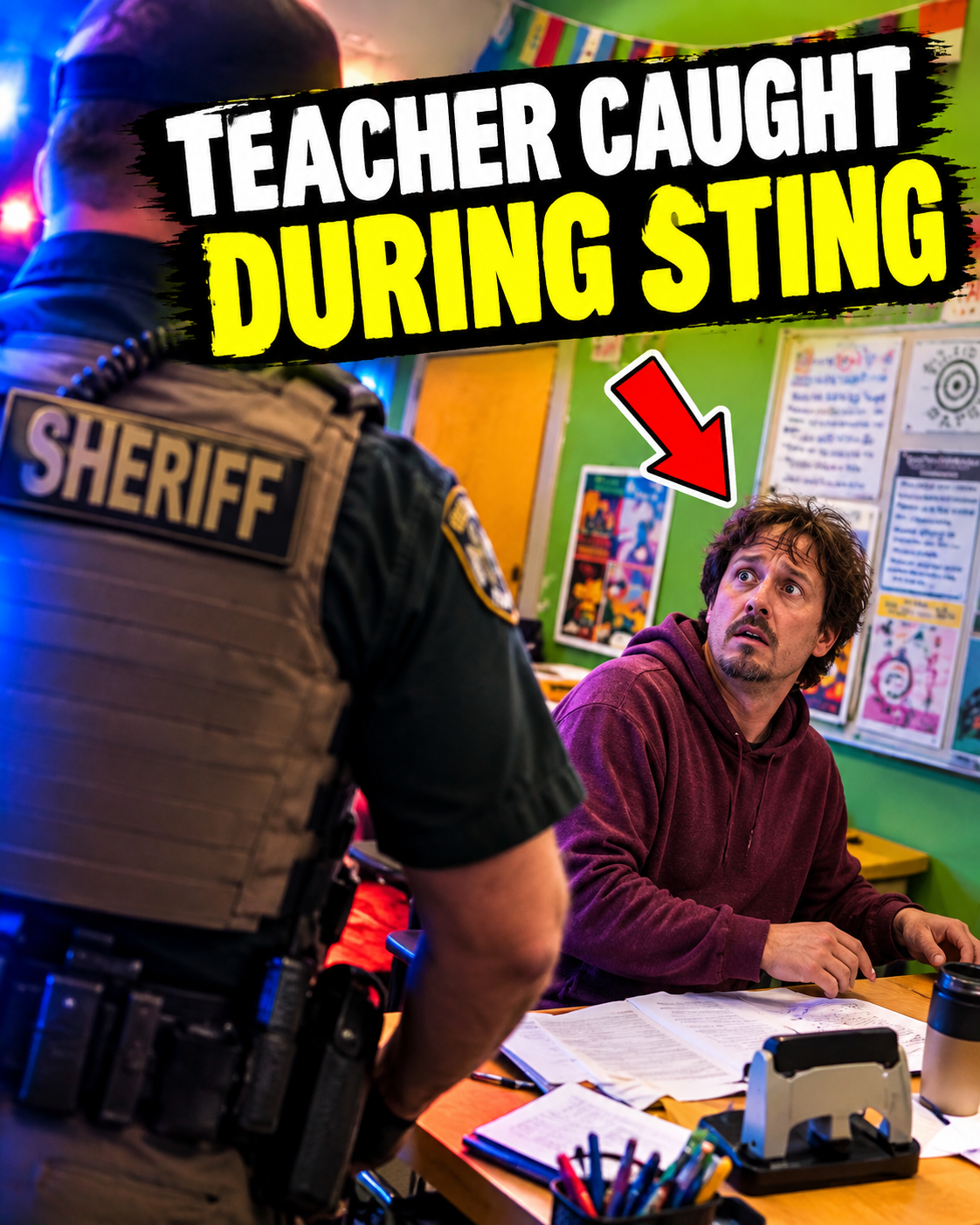 4th Grade Teacher Caught in Predator Sting