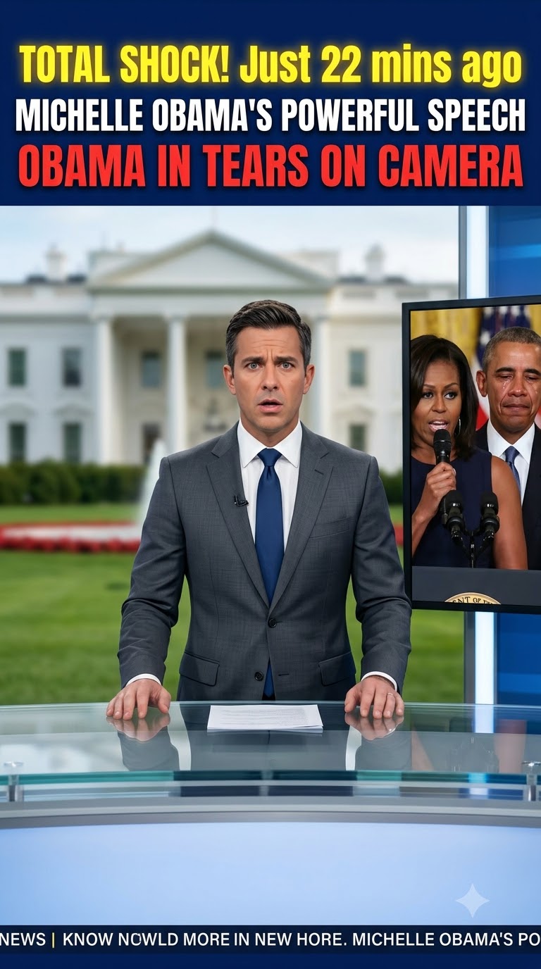 Michelle Obama brought Barack Obama to tears.